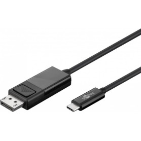 Goobay 79295 cavo e adattatore video 1,2 m USB tipo-C DisplayPort Nero (79295)