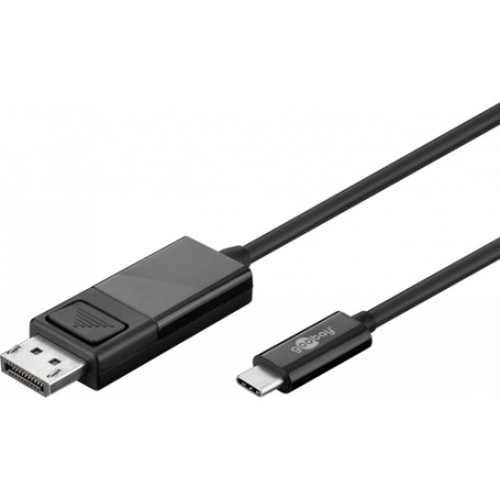 Goobay 79295 cavo e adattatore video 1,2 m USB tipo-C DisplayPort Nero (79295)