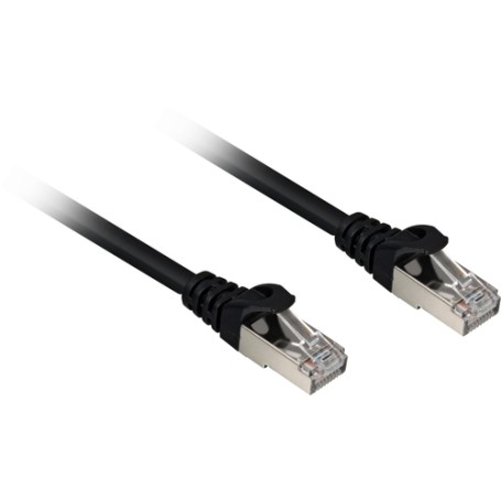 Sharkoon Cat.6a SFTP cavo di rete Nero 0,5 m Cat6a S/FTP (S-STP) (4044951018338)