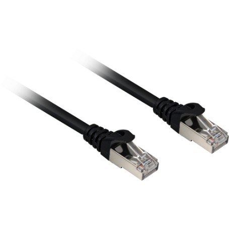 Sharkoon Cat.6a SFTP cavo di rete Nero 5 m Cat6a S/FTP (S-STP) (4044951018383)