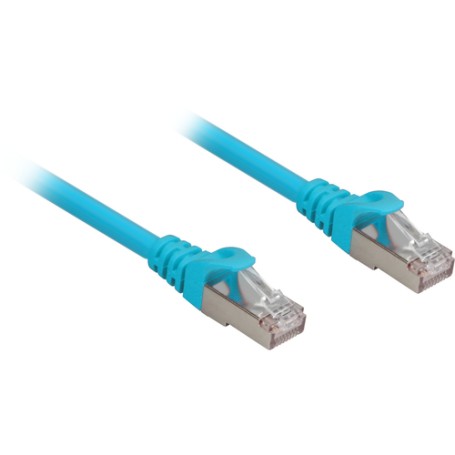 Sharkoon Cat.6a SFTP cavo di rete Blu 0,5 m Cat6a S/FTP (S-STP) (4044951018734)