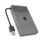 ICY BOX IB-AC603b-U3 Box esterno HDD/SSD Antracite, Nero 2.5" (60979)