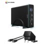 ICY BOX IB-382H-C31 Box esterno HDD/SSD Nero 2.5/3.5" (60087)