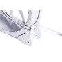 Alphacool Rise Aurora Case per computer Ventilatore 12 cm Bianco 1 pz (24850)
