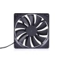 Alphacool 24853 sistema di raffreddamento per computer Case per computer Ventilatore 14 cm Nero 1 pz (24853)
