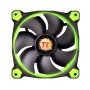 Thermaltake Riing 14 Case per computer Ventilatore 14 cm Nero, Verde (CL-F039-PL14GR-A)