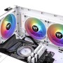 Thermaltake TT CT120 ARGB Sync PC Case per computer Ventilatore Bianco 2 pz (CL-F153-PL12SW-A)