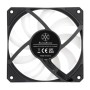 Silverstone Air Slimmer 120 Case per computer, Processore Raffreddatore d'aria 12 cm Nero, Trasparente 1 pz (SST-AS120B-ARGB)