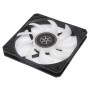 Silverstone Air Slimmer 120 Case per computer, Processore Raffreddatore d'aria 12 cm Nero, Trasparente 1 pz (SST-AS120B-ARGB)