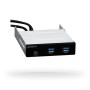 Chieftec MUB-3003 10000 Mbit/s Nero, Grigio (MUB-3003C)