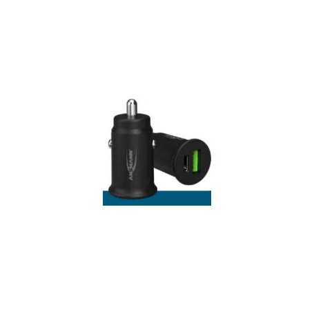 Ansmann 1000-0029 Caricabatterie per dispositivi mobili Nero Auto (1000-0029)