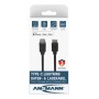 Ansmann 1700-0106 cavo per cellulare Nero 0,12 m USB C Lightning (1700-0106)