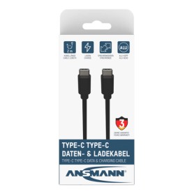 Ansmann 1700-0122 cavo USB 2 m USB C Nero (1700-0122)