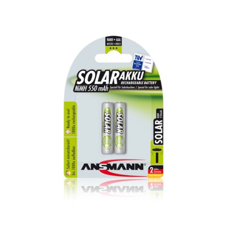 Ansmann 1311-0001 batteria per uso domestico Batteria ricaricabile Mini Stilo AAA Nichel-Metallo Idruro (NiMH) (1311-0001)