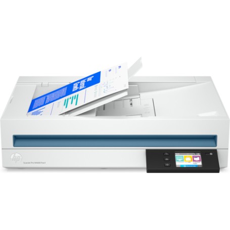 HP Scanjet Pro N4600 fnw1 Scanner piano e ADF 1200 x 1200 DPI A5 Bianco (20G07A)