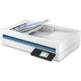 HP Scanjet Pro N4600 fnw1 Scanner piano e ADF 1200 x 1200 DPI A5 Bianco (20G07A)