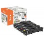 Peach PT1160 cartuccia toner 5 pz Compatibile Nero, Ciano, Rosa, Giallo (PT1160)