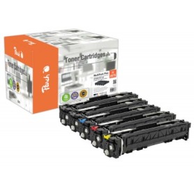 Peach PT1187 cartuccia toner 5 pz Compatibile Nero, Ciano, Rosa, Giallo (PT1187)