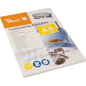 Peach 510439 pellicola per plastificatrice 25 pz (PPR525-03)