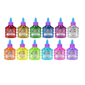 CF6  GLITTER GLUE  88ML.COL. NEON (42116B)