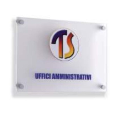 TARGA A PARETE ACRIL BISATIN 4F-A4 (TP004BS)