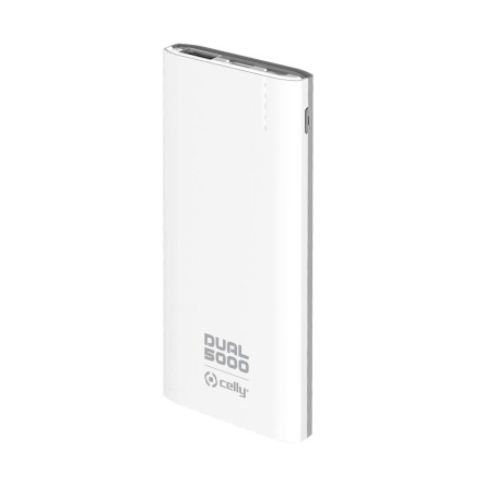 PB DUAL 5000MAH WHITE RECYCLE (RYPBDUAL5000WH)