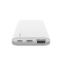 PB DUAL 5000MAH WHITE RECYCLE (RYPBDUAL5000WH)