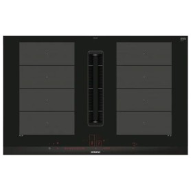 Siemens EX875LX67E Piano Cottura a Induzione in Vetroceramica con Cappa Integrata 4 Zone