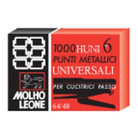 Molho Leone Staples 6 mm 1000 punti (31548)