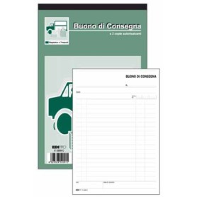 Edipro Block the Delivery modulo e libro contabile 60 pagine (E5213CT)
