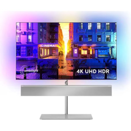 Philips 65OLED986/12 TV OLED da 164 cm (65 ") cromo/argento (65OLED986/12) Bowers & Wilkins 