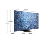 Samsung Series 9 TV QE85QN900C Neo QLED 8K, Smart TV 85" Processore Neural Quantum 8K, Dolby Atmos e OTS Pr (QE85QN900CTXZT) 