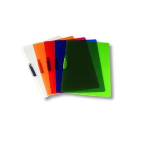Fellowes Clipper Assort Polipropilene (PP) Verde, Trasparente A4 (F007TV)