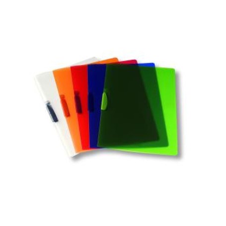 Fellowes Clipper Assort Polipropilene (PP) Verde, Trasparente A4 (F007TV)