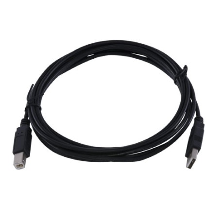 Kramer Electronics 4.6m USB 2.0 cavo USB 4,6 m USB A USB B Nero (C-USB/AB-15)