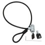 Ergotron 97-702 cavo di sicurezza Nero, Argento 0,095 m (97-702)