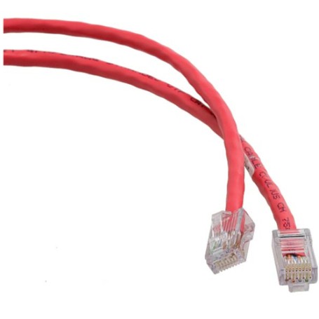 Panduit NetKey, Cat6, 15m cavo di rete Rosso U/UTP (UTP) (NK6PC15MRDY)