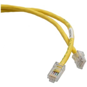 Panduit NetKey, Cat6, 4m cavo di rete Giallo U/UTP (UTP) (NK6PC4MYLY)