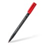 Staedtler Lumocolor 317 WP4 marcatore permanente Nero, Blu, Verde, Rosso 4 pz (317 WP4)