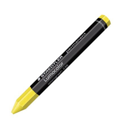 Staedtler Lumocolor 236 marcatore permanente Giallo 1 pz (236-1)
