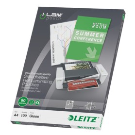 Leitz 33872 pellicola per plastificatrice 100 pz (33872)