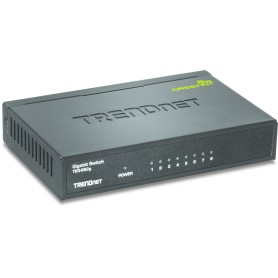 Trendnet GREENnet Non gestito Gigabit Ethernet (10/100/1000) Nero (TEG-S82G)