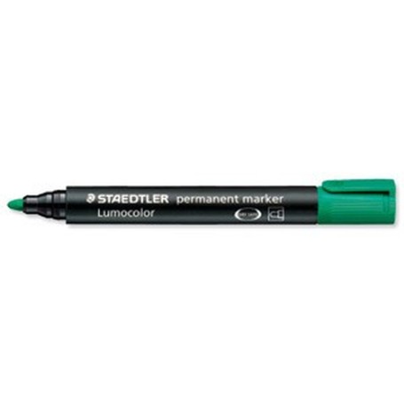 Staedtler Lumocolor permanent marcatore permanente Verde 1 pz (3525)