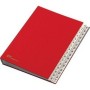 Fraschini 645-DR cartella Finta pelle Rosso (645-DR)