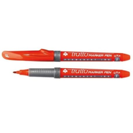 Tratto 806802 evidenziatore 8 pz Rosso (806802)