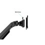 Multibrackets 9369 supporto da tavolo per Tv a schermo piatto 81,3 cm (32") Morsa/Bullone di ancoraggio Nero (MB9369)