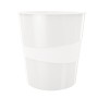 Leitz WOW Waste Bin Polistirolo Bianco (52781001)