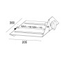 Multibrackets 7617 Accessorio per il montaggio del monitor (MB7617)