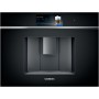 SIEMENS CT718L1B0 - iQ700 MACCHINA DA CAFFÈ COMPLETAMENTE AUTOMATICA, NERO/ACCIAIO INOSSIDABILE, WiFi, 60 X 45 CM