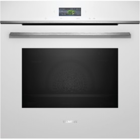 SIEMENS HM776G3W1 - FORNO A MICROONDE iQ700, BIANCO/ACCIAIO INOSSIDABILE, PIROLISI, WiFi, 60 CM